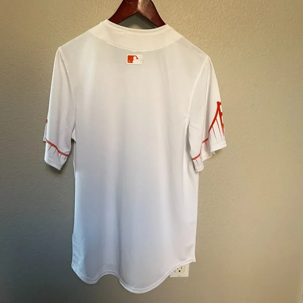 Nike San Francisco Giants City Connect Jersey Men's Size S Small Authentic White